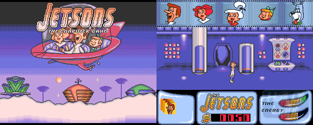Jetsons: The Computer Game - Double Barrel Screenshot