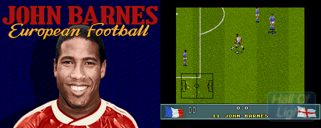 John Barnes European Football - Double Barrel Screenshot