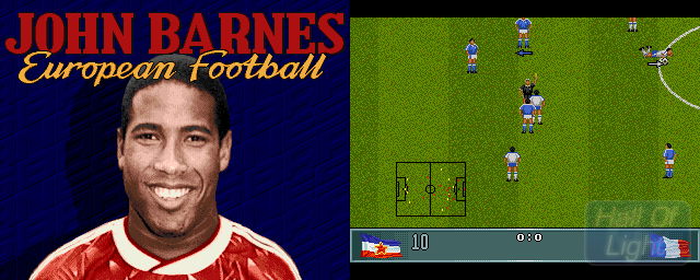 John Barnes European Football - Double Barrel Screenshot