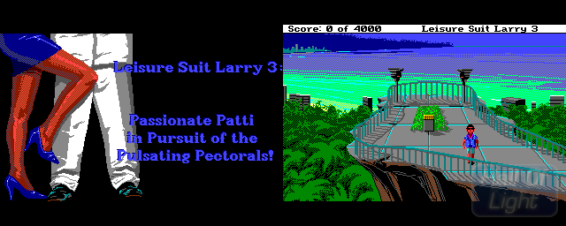 Leisure Suit Larry 3: Passionate Patti In Pursuit Of The Pulsating Pectorals! - Double Barrel Screenshot