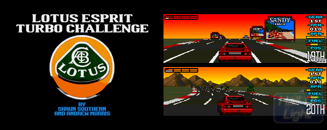 Lotus Esprit Turbo Challenge - Double Barrel Screenshot