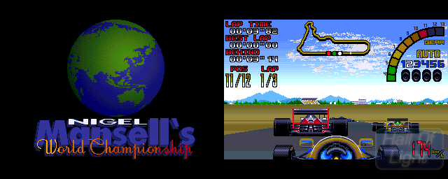 Nigel Mansell's World Championship - Double Barrel Screenshot