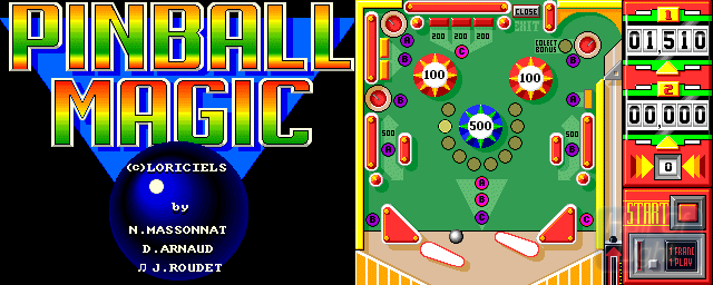 Pinball Magic - Double Barrel Screenshot