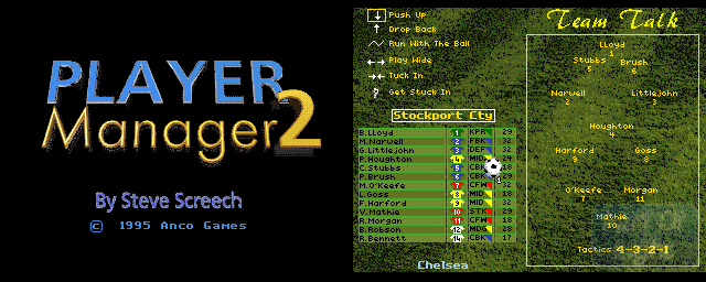 Player Manager 2 - Double Barrel Screenshot