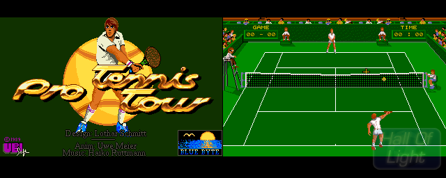 Pro Tennis Tour - Double Barrel Screenshot