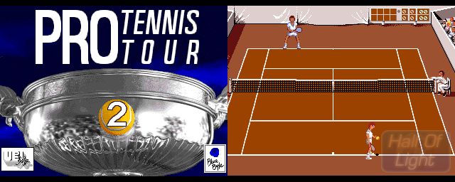 Pro Tennis Tour 2 - Double Barrel Screenshot