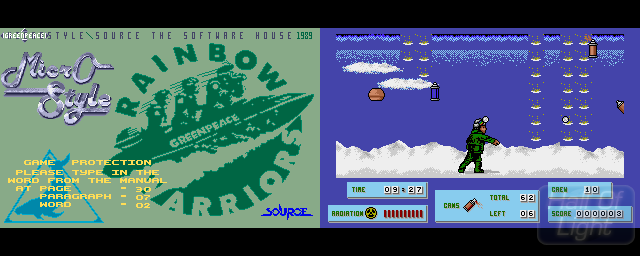 Rainbow Warrior - Double Barrel Screenshot