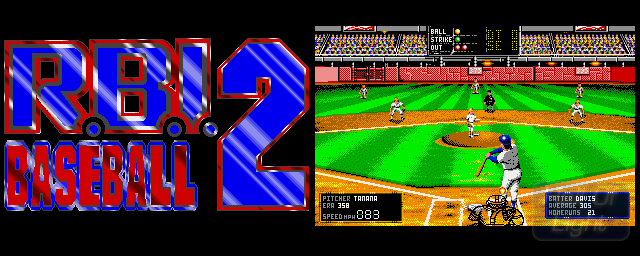 R.B.I. Two Baseball - Double Barrel Screenshot