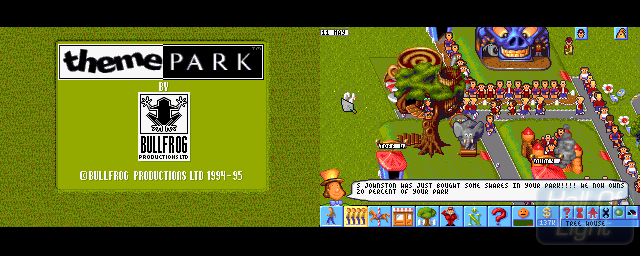 Theme Park - Double Barrel Screenshot