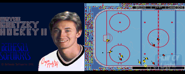 Wayne Gretzky Hockey II - Double Barrel Screenshot