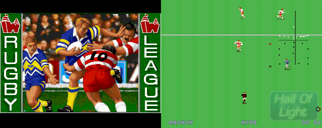 Wembley Rugby League - Double Barrel Screenshot