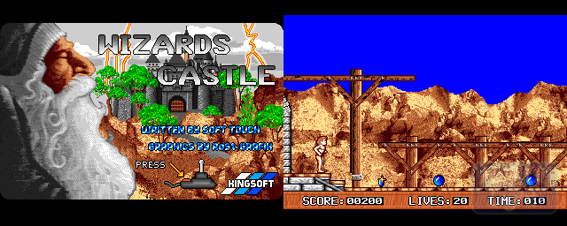 Wizard's Castle - Double Barrel Screenshot