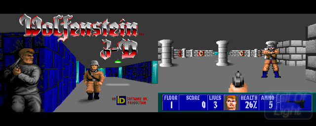 Wolfenstein 3-D - Double Barrel Screenshot