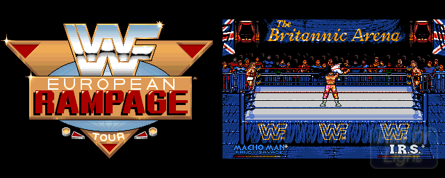 WWF European Rampage Tour - Double Barrel Screenshot