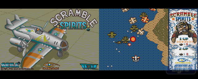 Scramble Spirits - Double Barrel Screenshot