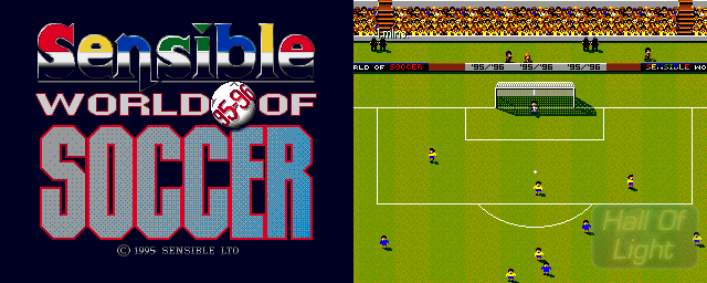 Sensible World Of Soccer 95/96 - Double Barrel Screenshot