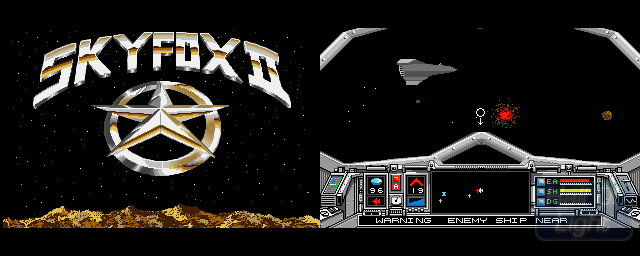 Skyfox II: The Cygnus Conflict - Double Barrel Screenshot