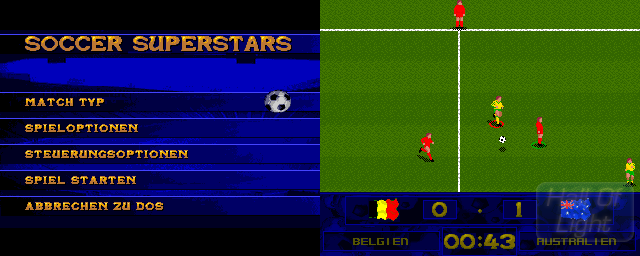 Soccer Superstars - Double Barrel Screenshot