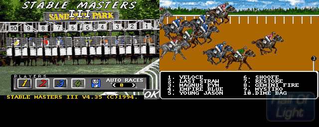 Stable Masters III - Double Barrel Screenshot