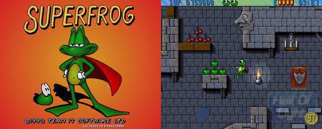 Superfrog - Double Barrel Screenshot