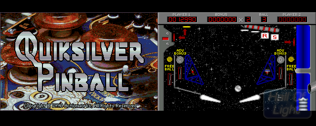 Quiksilver Pinball Simulator - Double Barrel Screenshot
