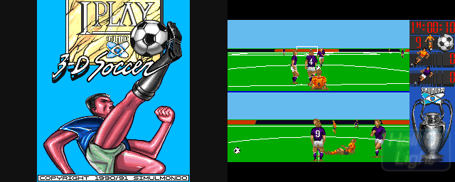 I Play 3D Soccer - Double Barrel Screenshot