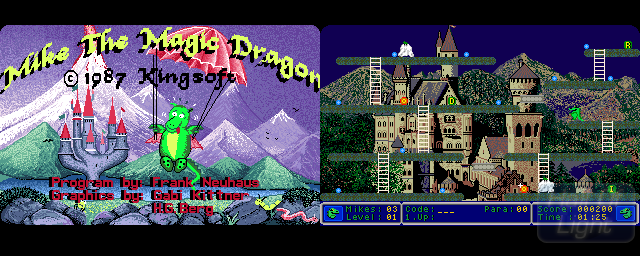 Mike The Magic Dragon - Double Barrel Screenshot