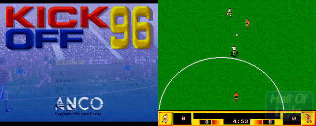 Kick Off 96 - Double Barrel Screenshot