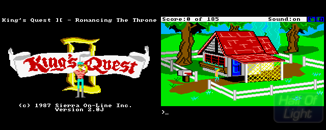 King's Quest II: Romancing The Throne - Double Barrel Screenshot