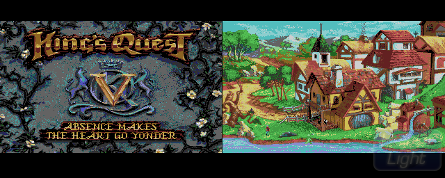 King's Quest V: Absence Makes The Heart Go Yonder - Double Barrel Screenshot