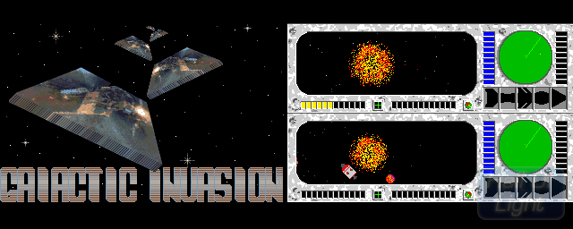 Galactic Invasion - Double Barrel Screenshot
