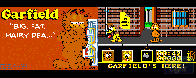Garfield: Big, Fat, Hairy Deal - Double Barrel Screenshot
