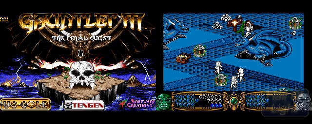 Gauntlet III: The Final Quest - Double Barrel Screenshot
