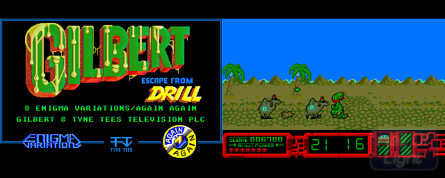 Gilbert: Escape From Drill - Double Barrel Screenshot