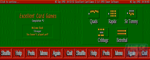 Excellent Card Games II - Double Barrel Screenshot