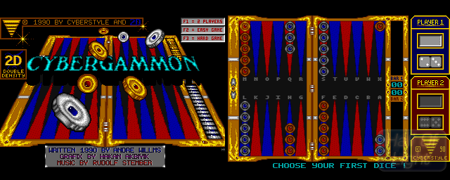 Cybergammon - Double Barrel Screenshot