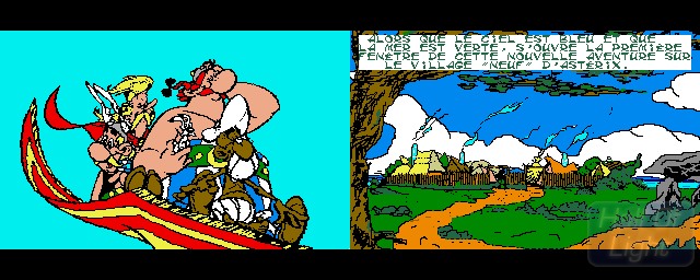 Astérix And The Magic Carpet - Double Barrel Screenshot