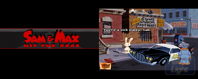 Sam & Max Hit The Road - Double Barrel Screenshot