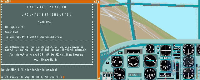 JU52-Flight Simulator - Double Barrel Screenshot