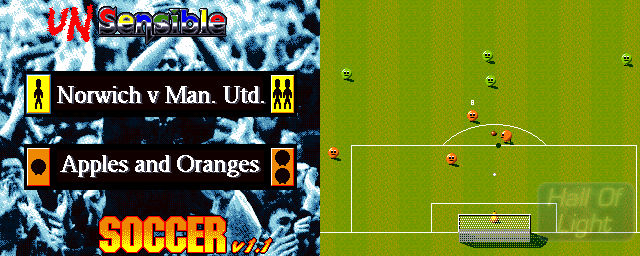 Unsensible Soccer - Double Barrel Screenshot