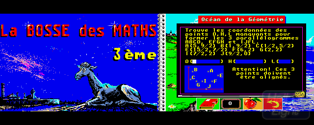 Bosse Des Maths 3ème, La - Double Barrel Screenshot