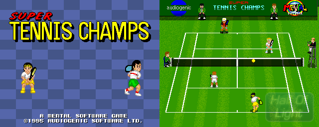 Super Tennis Champs Mixed Doubles Character Disk - Double Barrel Screenshot