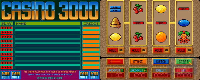Casino 3000 - Double Barrel Screenshot
