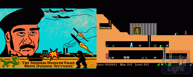 Saddam Hussein Game, The - Double Barrel Screenshot