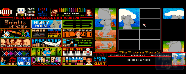 Ready Robot 05 (May 1994) - Double Barrel Screenshot