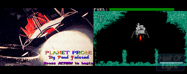 Planet Probe - Double Barrel Screenshot