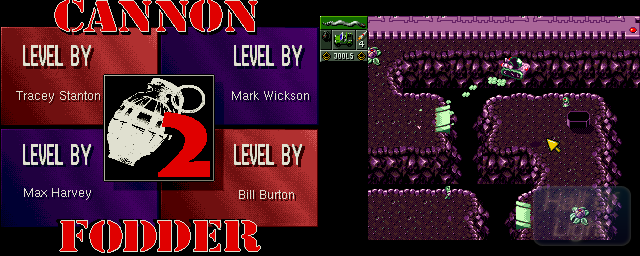 Cannon Fodder 2: Alien Levels - Double Barrel Screenshot