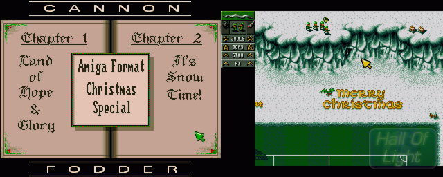 Cannon Fodder: Amiga Format Christmas Special - Double Barrel Screenshot