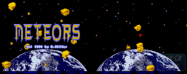 Meteors - Double Barrel Screenshot