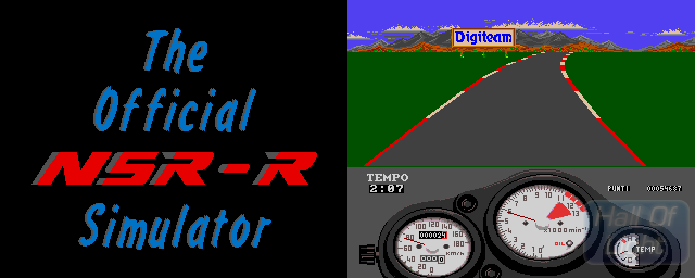 Official Honda NSR-R Simulator, The - Double Barrel Screenshot